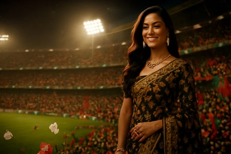 Nexorapaybd ক্রিকেট পিচের টপ ভিউ
